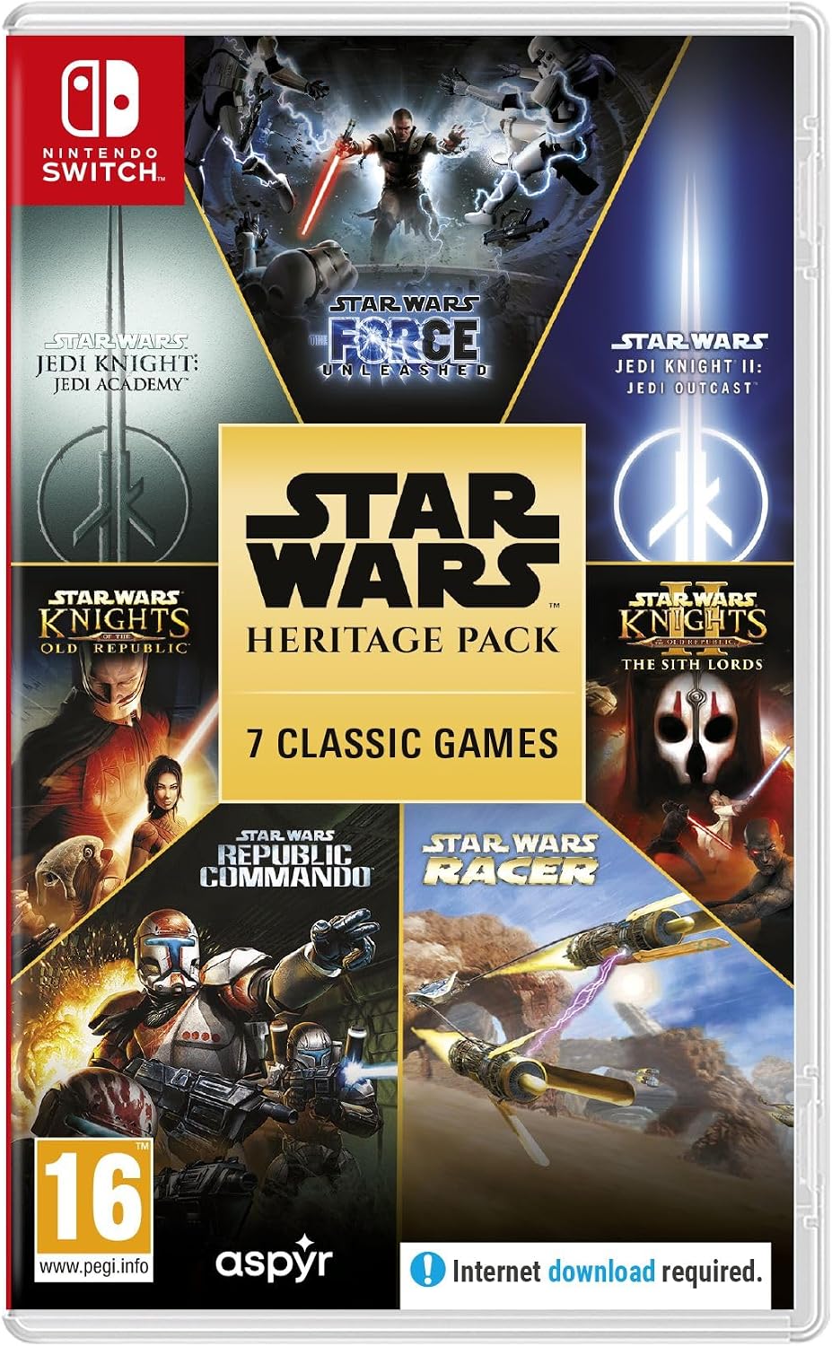 Detalle de Star Wars Heritage Pack Switch 7 games