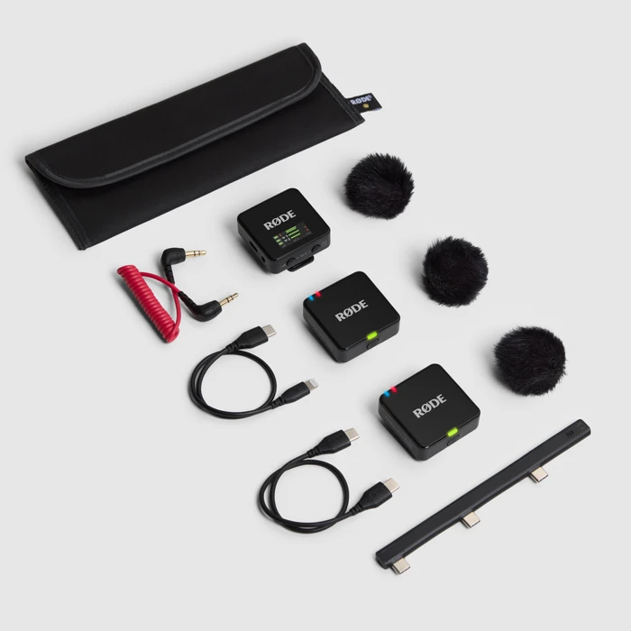 Detalle de Rode Wireless Go Gen 3 – kompaktes Funkmikrofon-Set für Videografen