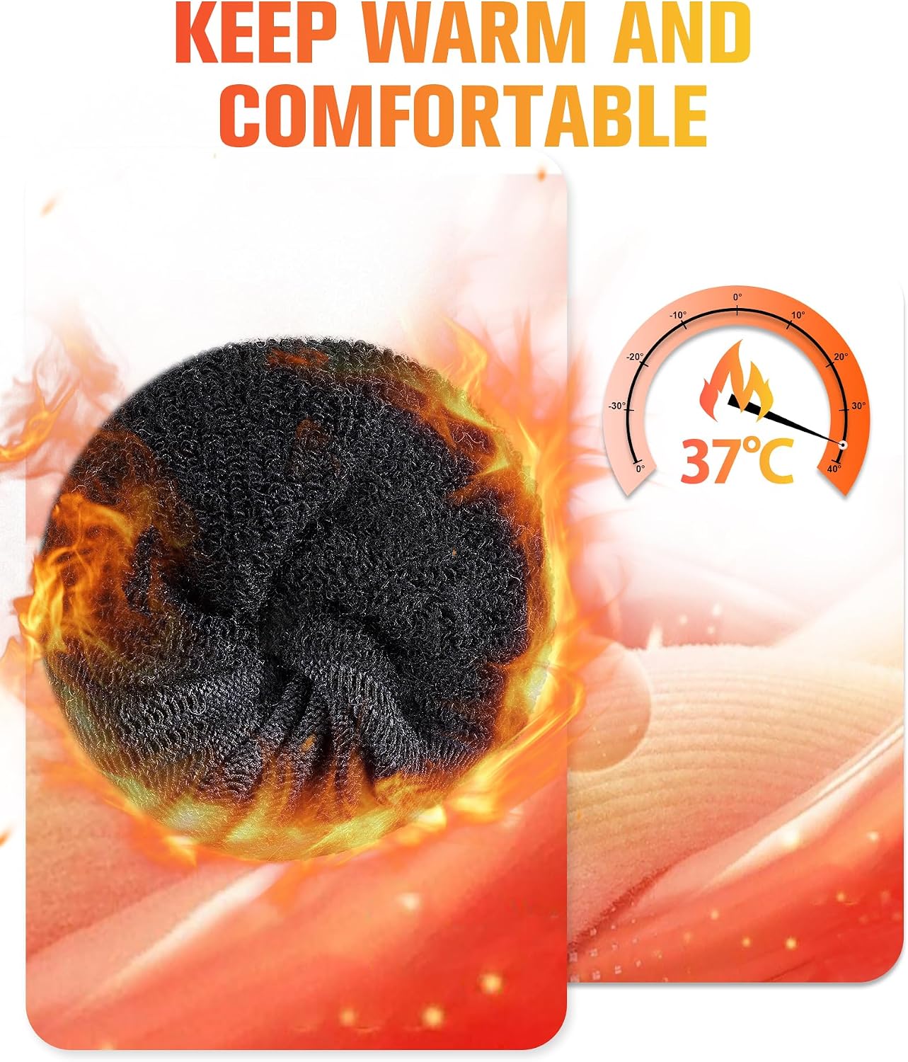 Thumbnail 1 de SockWaddles Merino Wool Thermal Hiking Socks