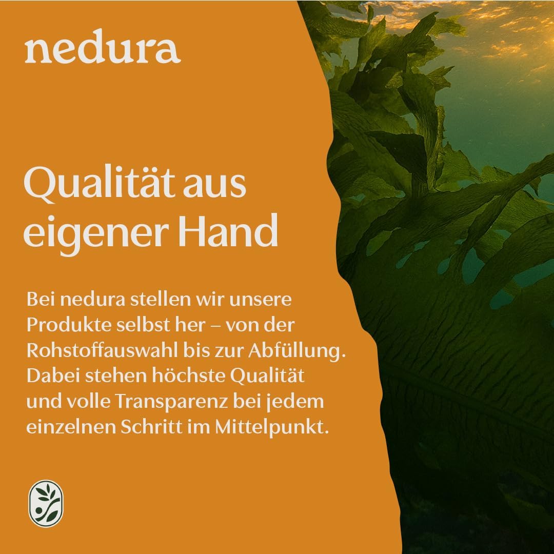 Thumbnail 6 de nedura® Omega 3 Algenöl mit Mango (vegan, DHA & EPA, mikroalgenbasiert) – 100 ml