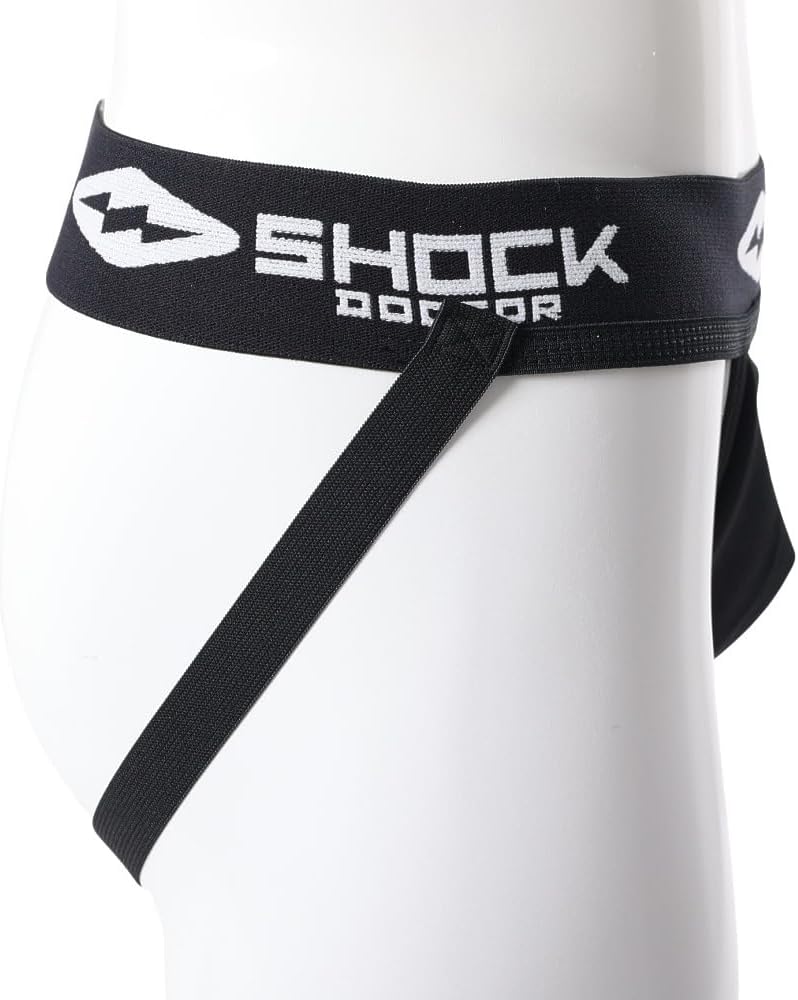 Detalle 2 de Shock Doctor 218 コアサポーターCP ファウルカップ用、吸汗速乾メッシュポケット