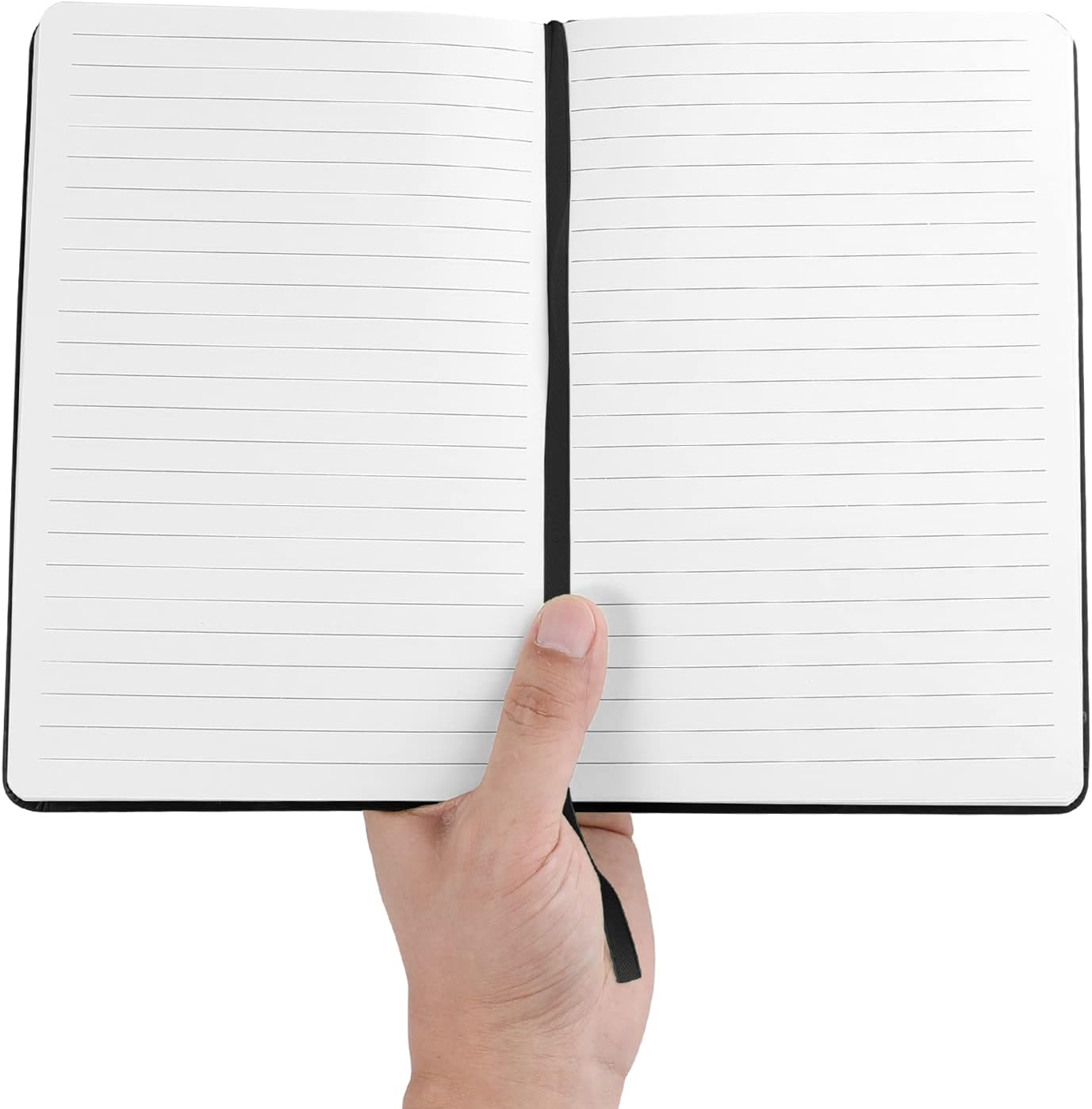 Thumbnail 5 de A4 Notebook 160 Pages Black
