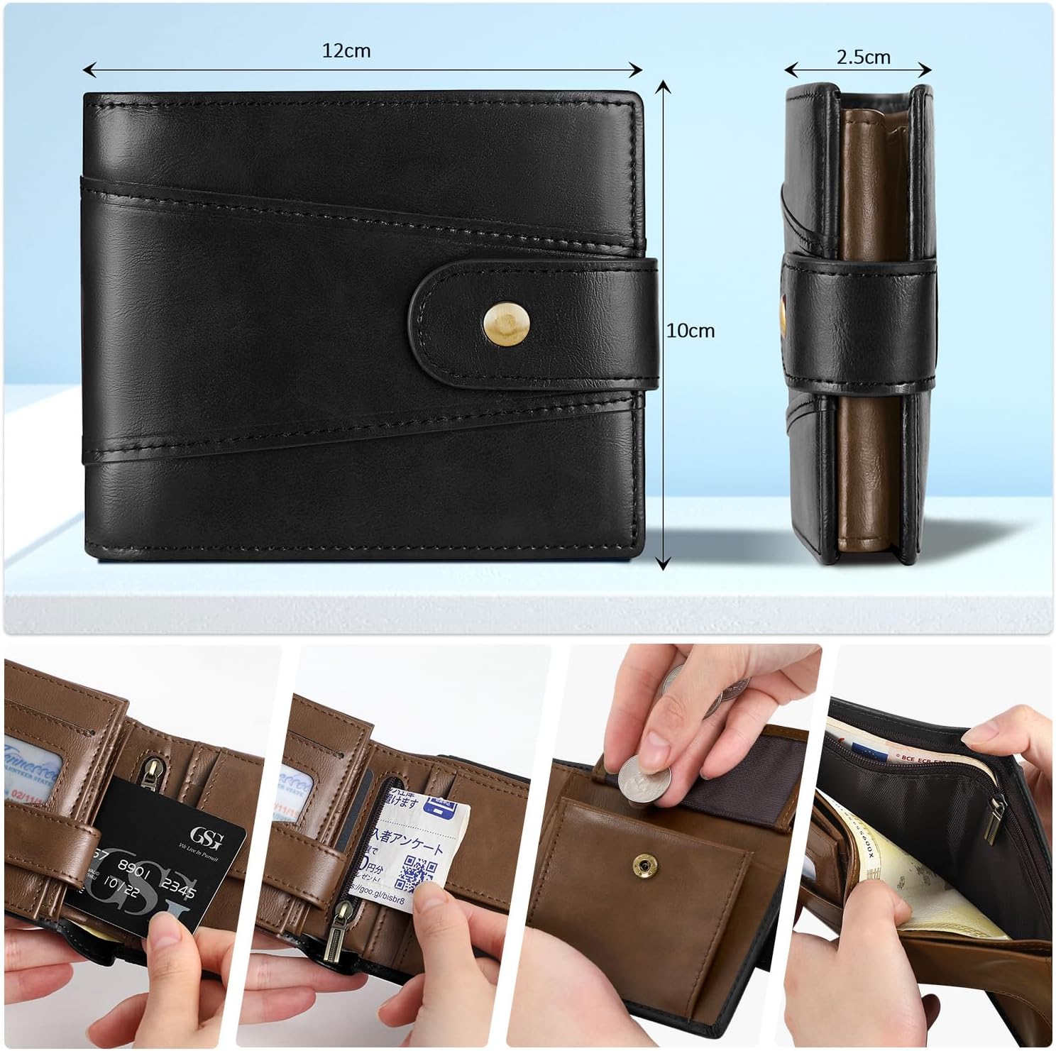 Thumbnail 3 de GSG SINCE 1998 Wallets Cowhide Leather
