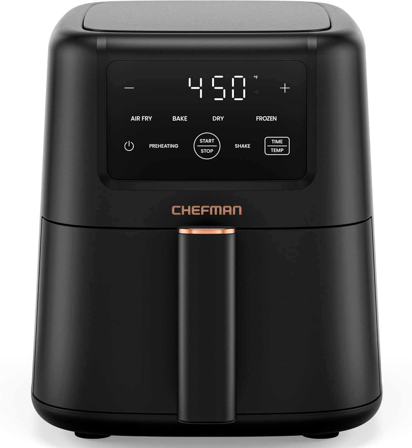 Detalle de Chefman 4-in-1 Slim 3.5 QT Air Fryer – Compact yet capable