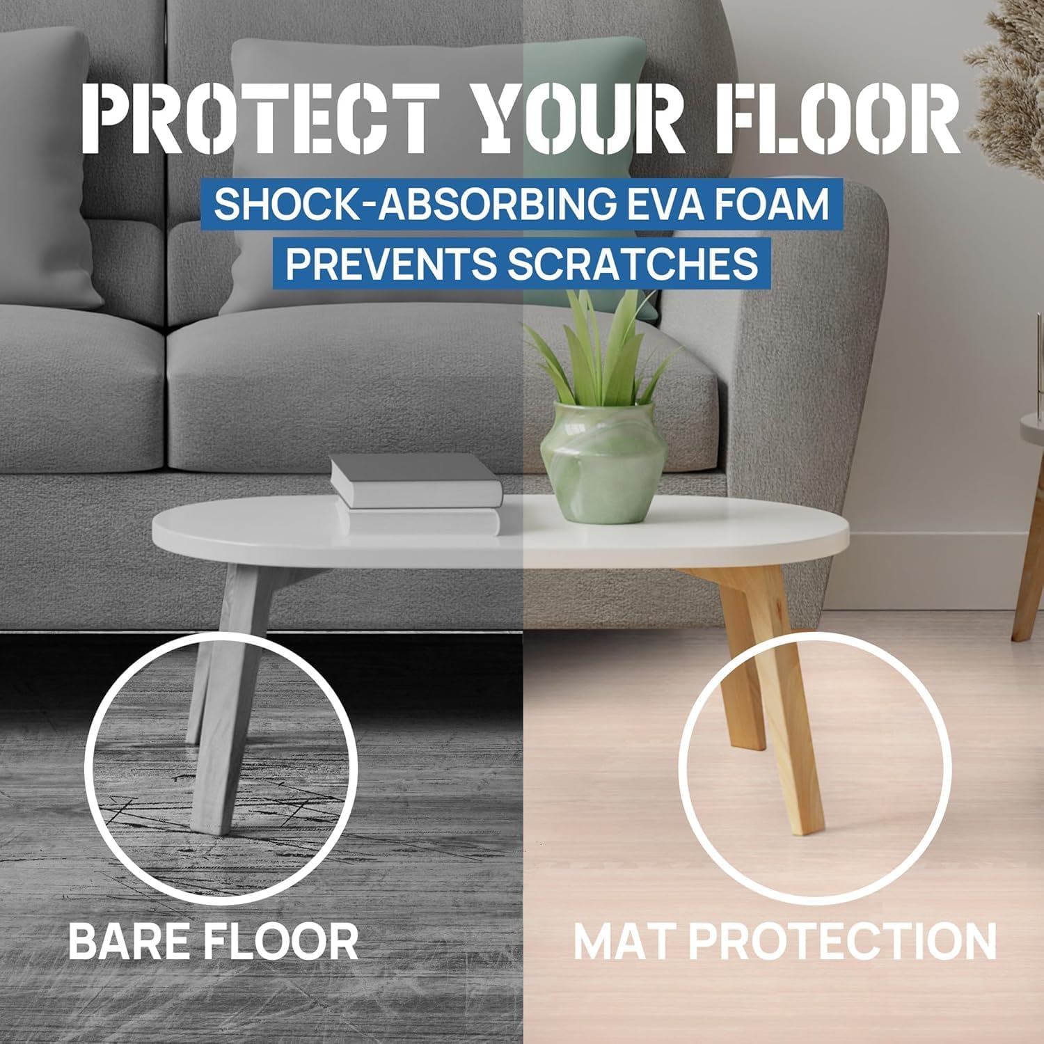 Detalle 2 de Yes4All interlocking foam floor tiles, EVA