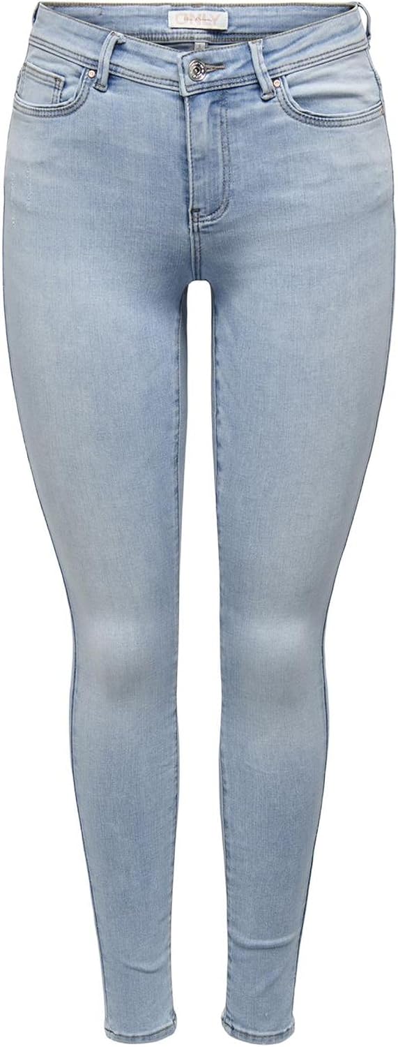 Detalle 2 de ONLY Jean Skinny ONLWAUW Taille Moyenne - jean skinny