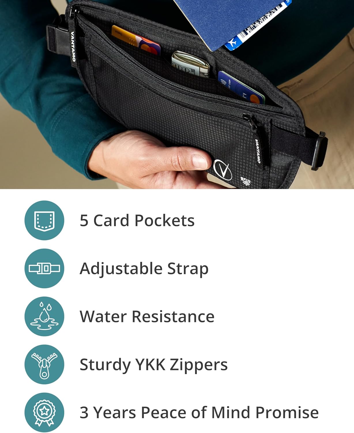 Thumbnail 4 de Vantamo Bauchtasche 40–90 cm