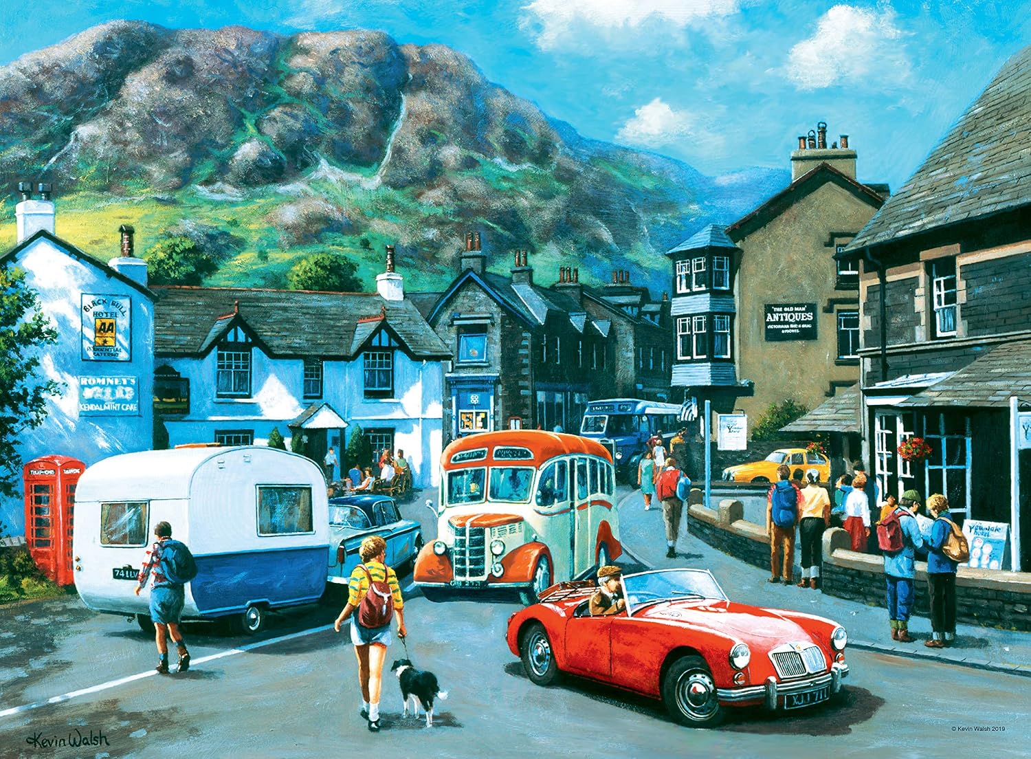 Thumbnail 3 de Ravensburger Happy Days Collection No.1 “Look North” 4x 500-Piece Jigsaw Puzzle (Age 10+)