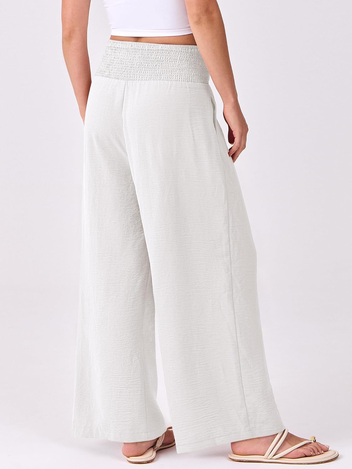 Thumbnail 3 de ANRABESS Women’s High-Waist Palazzo Pants (S–XL) with Pockets