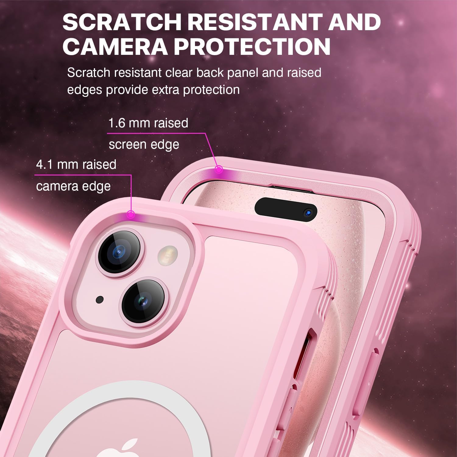Thumbnail 5 de CENHUFO iPhone 15 6.1″ 360° magnetic protective case
