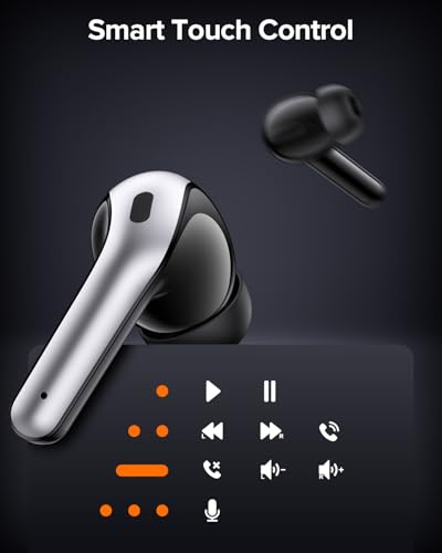 Thumbnail 6 de TAGRY X08 True Wireless Earbuds: 60-Hour Playback, LED Power Display, and IPX5 Sweatproof Convenience