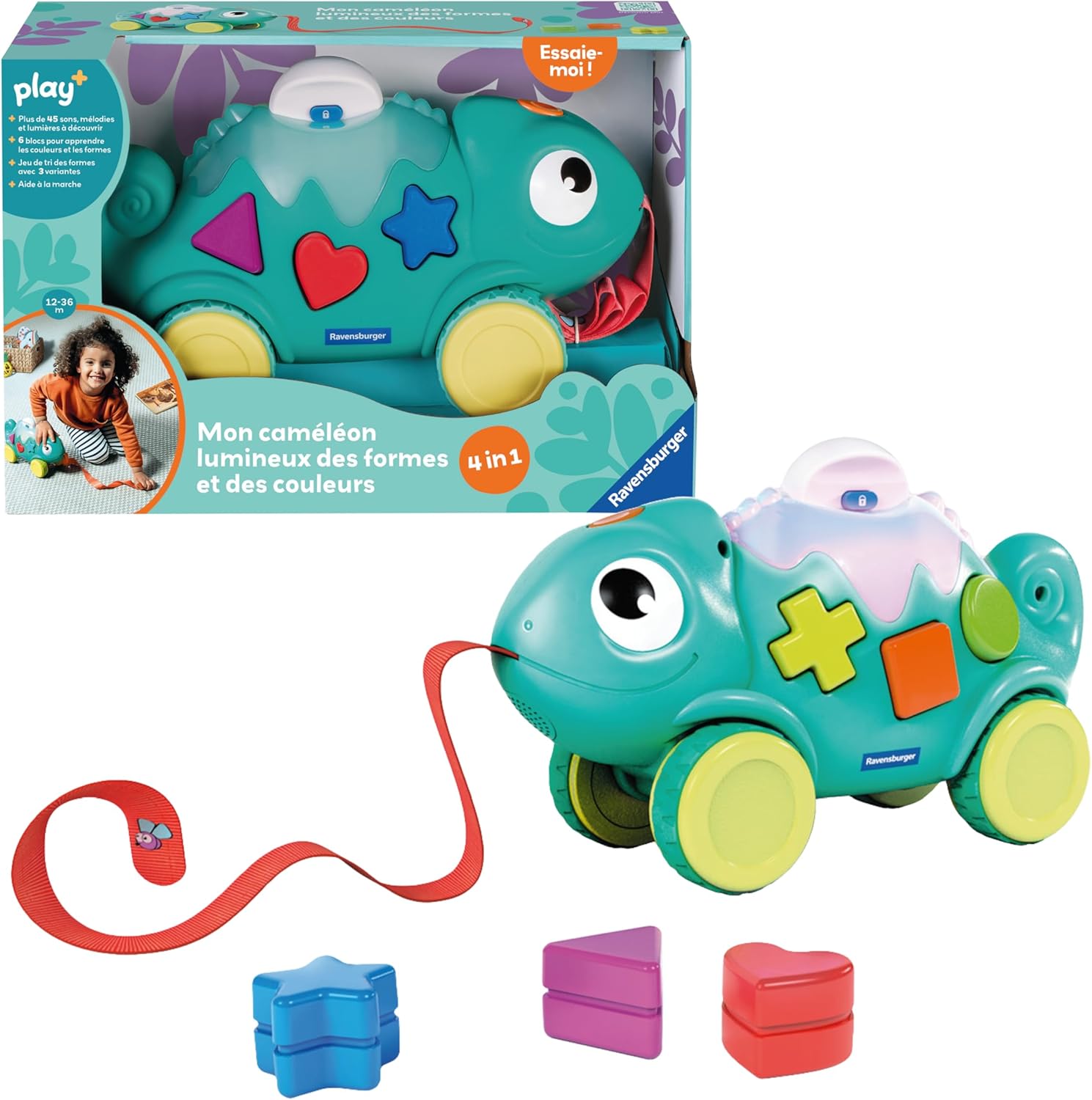 Ravensburger 4875 Play+ Couleurs et Formes Music…