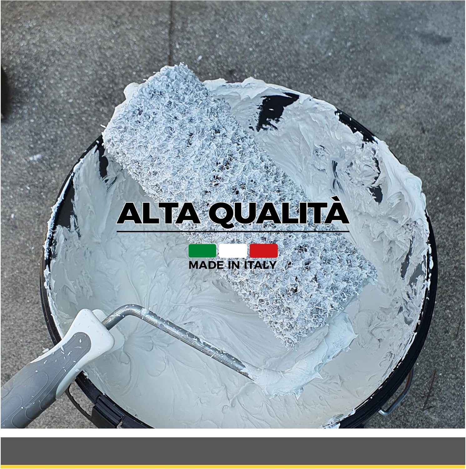 Thumbnail 5 de Boldrini Rouleau pour application mastic professionnel 23 cm avec poignée – fabriqué en Italie