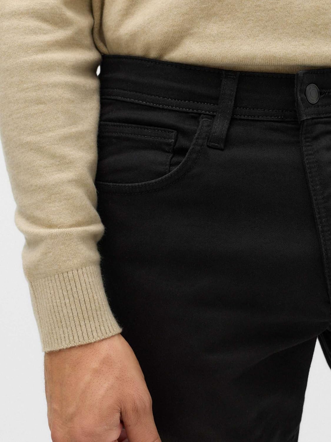 Detalle de Marks & Spencer Slim Fit Comfort Stretch herenjeans met mid-rise taille