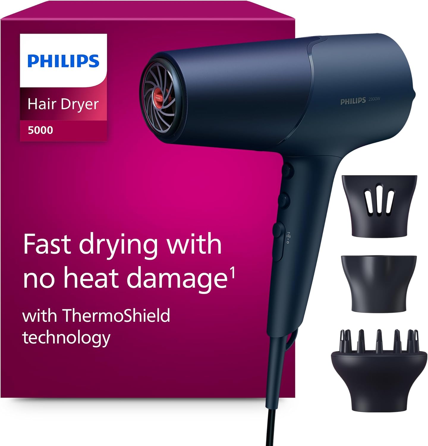 Detalle de Philips 5000 Series sèche-cheveux 2300 W ⚡