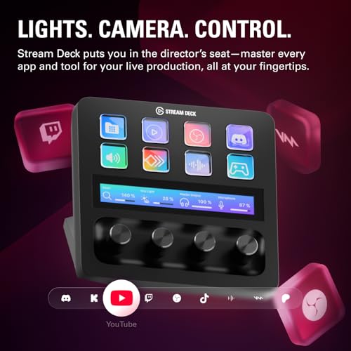 Detalle 2 de Elgato Stream Deck +, Audio Mixer and Studio Controller