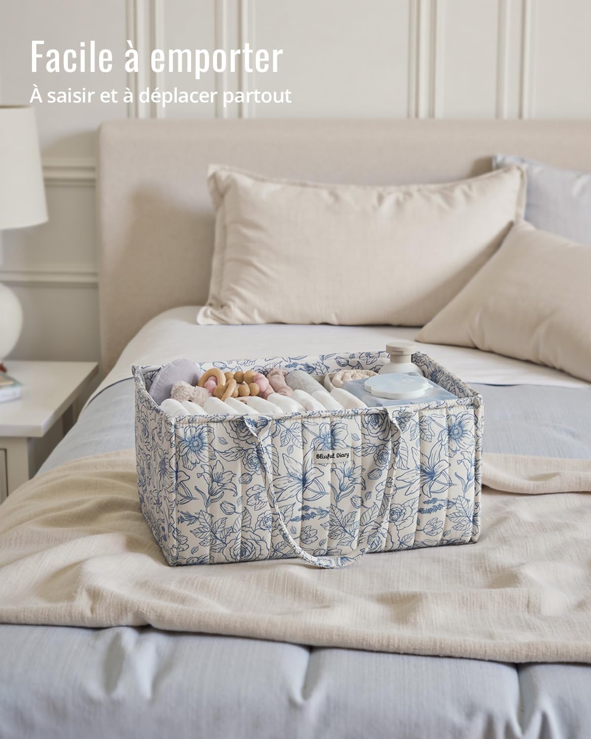 Thumbnail 3 de Blissful Diary Wickeltisch-Organizer Blau