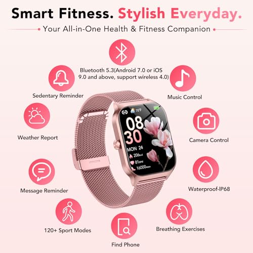 Thumbnail 7 de Reloj Inteligente CASCHO Mujer: Llamadas Bluetooth, IA y 120+ Modos Deportivos