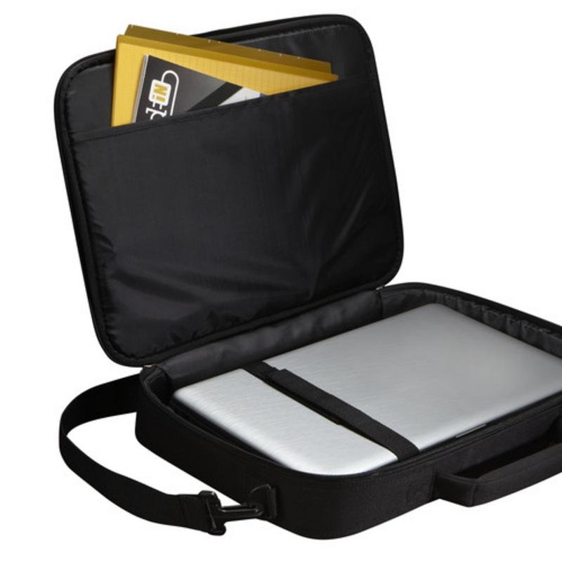 Detalle 2 de Maletín Case Logic VNCI-217 Black 17.3" — Bandolera y protección para tu portátil
