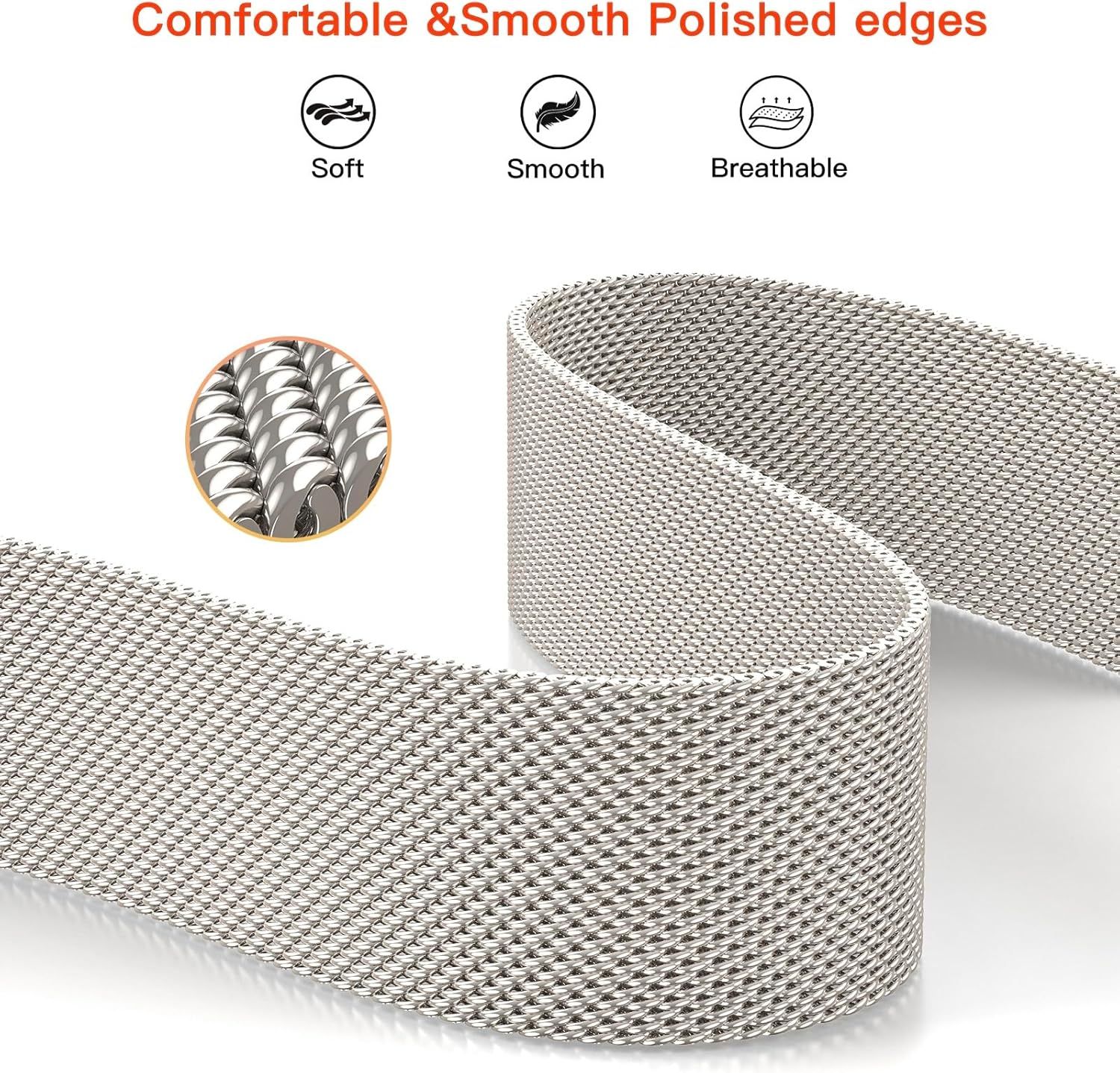 Thumbnail 2 de Yoohoo Milanese Loop 41mm adjustable strap
