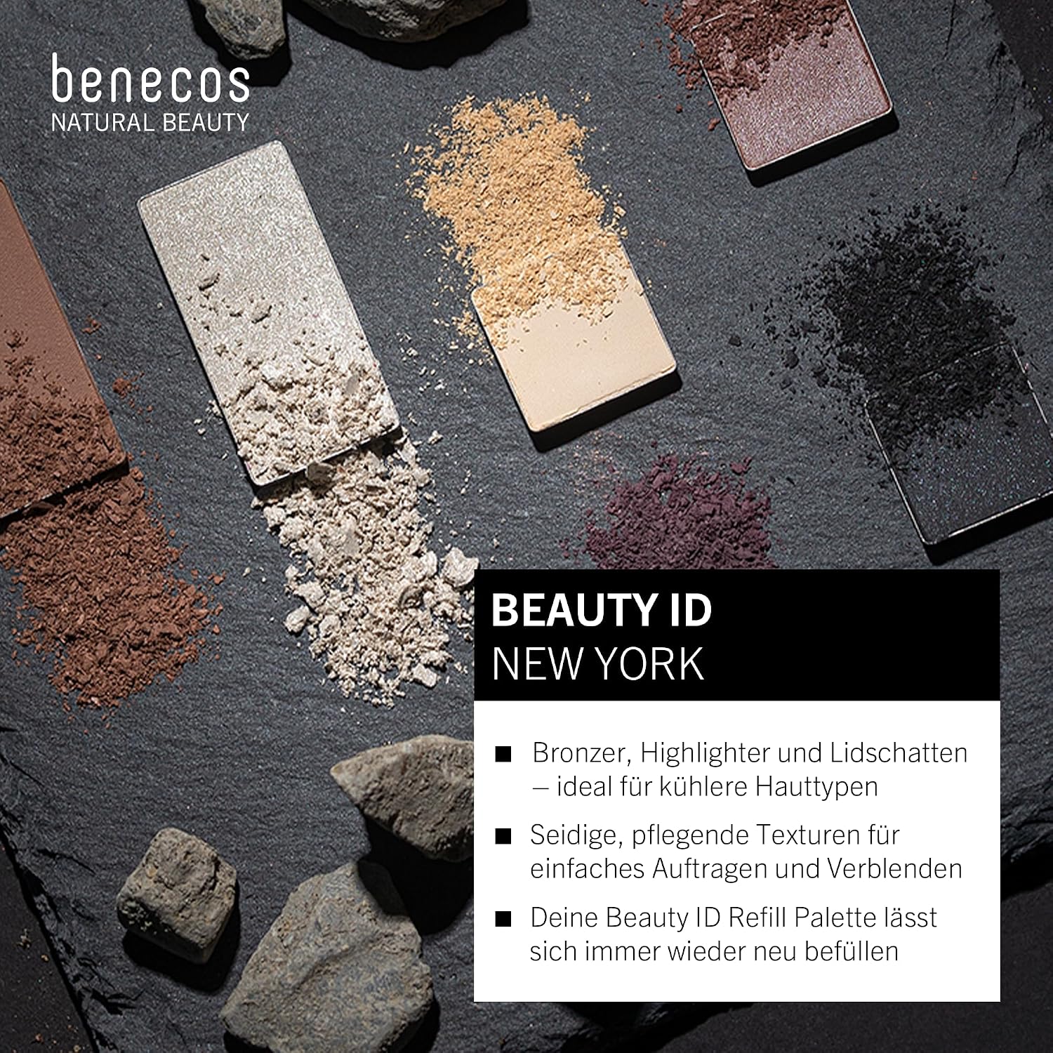 Detalle 2 de Benecos Beauty ID Refill Palette New York 🎨