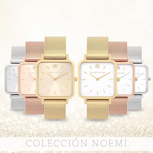 Thumbnail 9 de L'AMORE MILANO Reloj Cuadrado 28 mm dorado