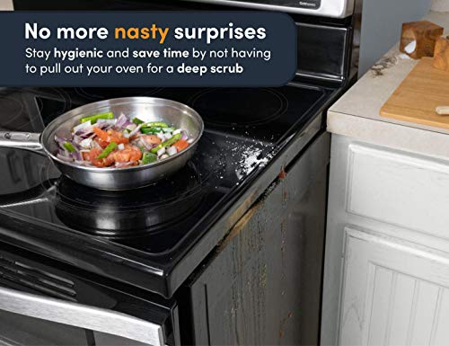 Thumbnail 3 de Linda’s Essentials Silicone Stove Gap Covers (2 Pack) – 25 Inches, Black