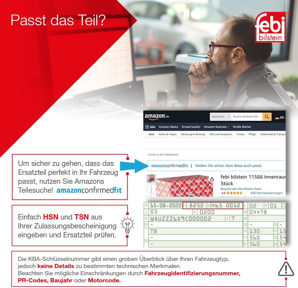Detalle 2 de Febi Bilstein 28601 entretoise stabilisateur 263