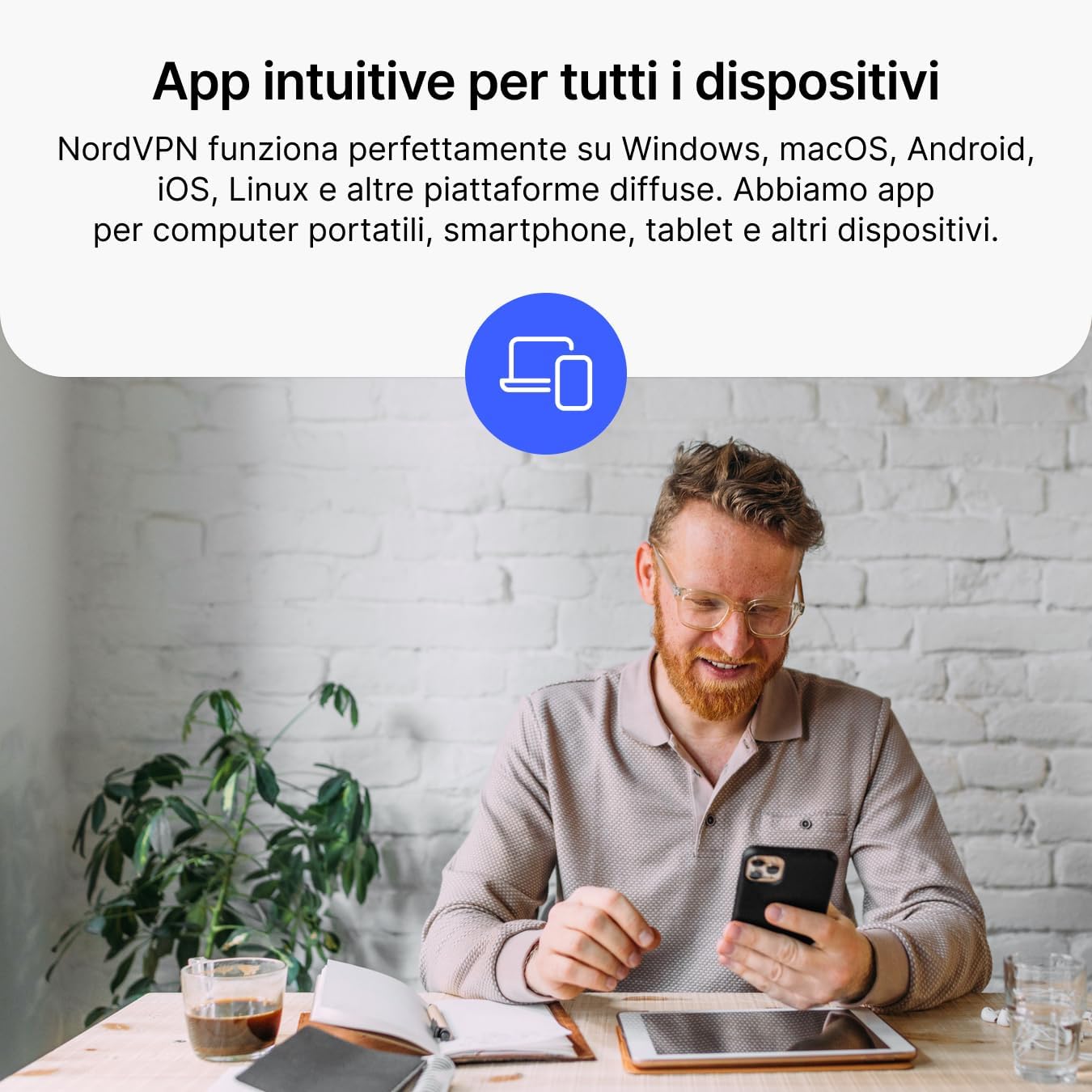 Detalle de NordVPN Standard, Esclusiva Amazon: 10 Dispositivi, 1 Anno + 1 Mese Extra (Codice Digitale)