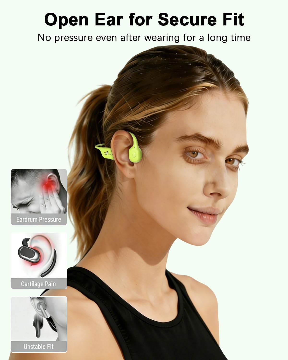 Thumbnail 6 de ANSTEN Casque conduction osseuse Bluetooth 5.3