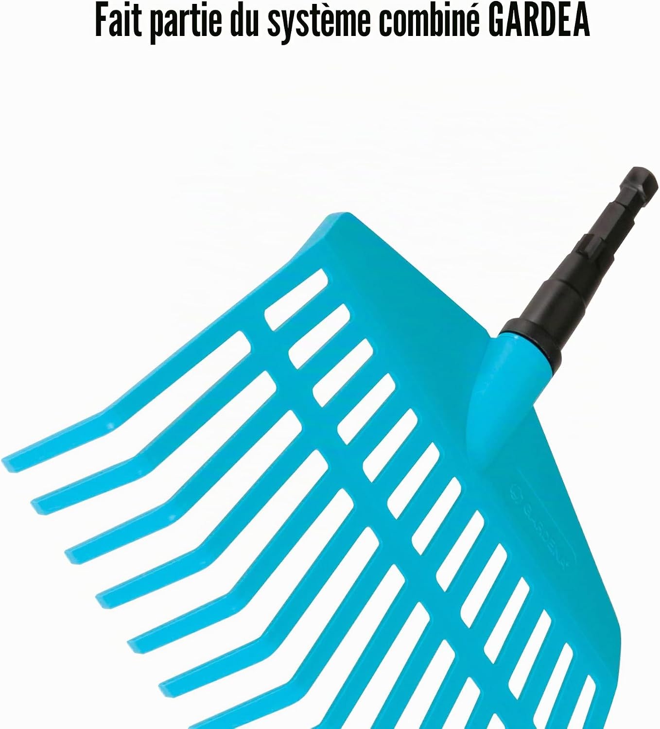 Thumbnail 4 de Gardena Déchets de combisystem: râteau léger 27 cm, dents en plastique – compatible toutes tiges CS (3105-20)