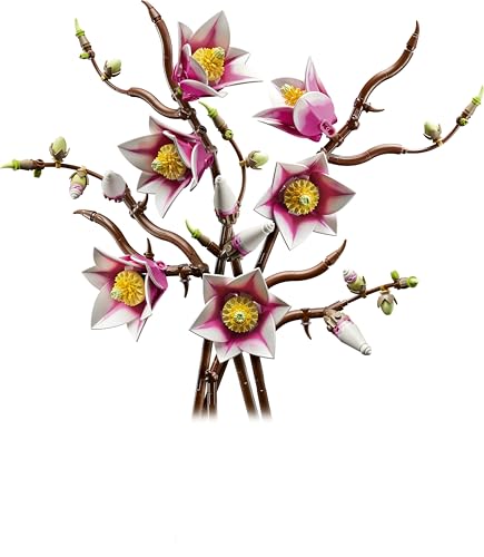 Thumbnail 8 de LEGO Botanicals Magnolia Branches (11510) – Artificial Flower Set for Adults