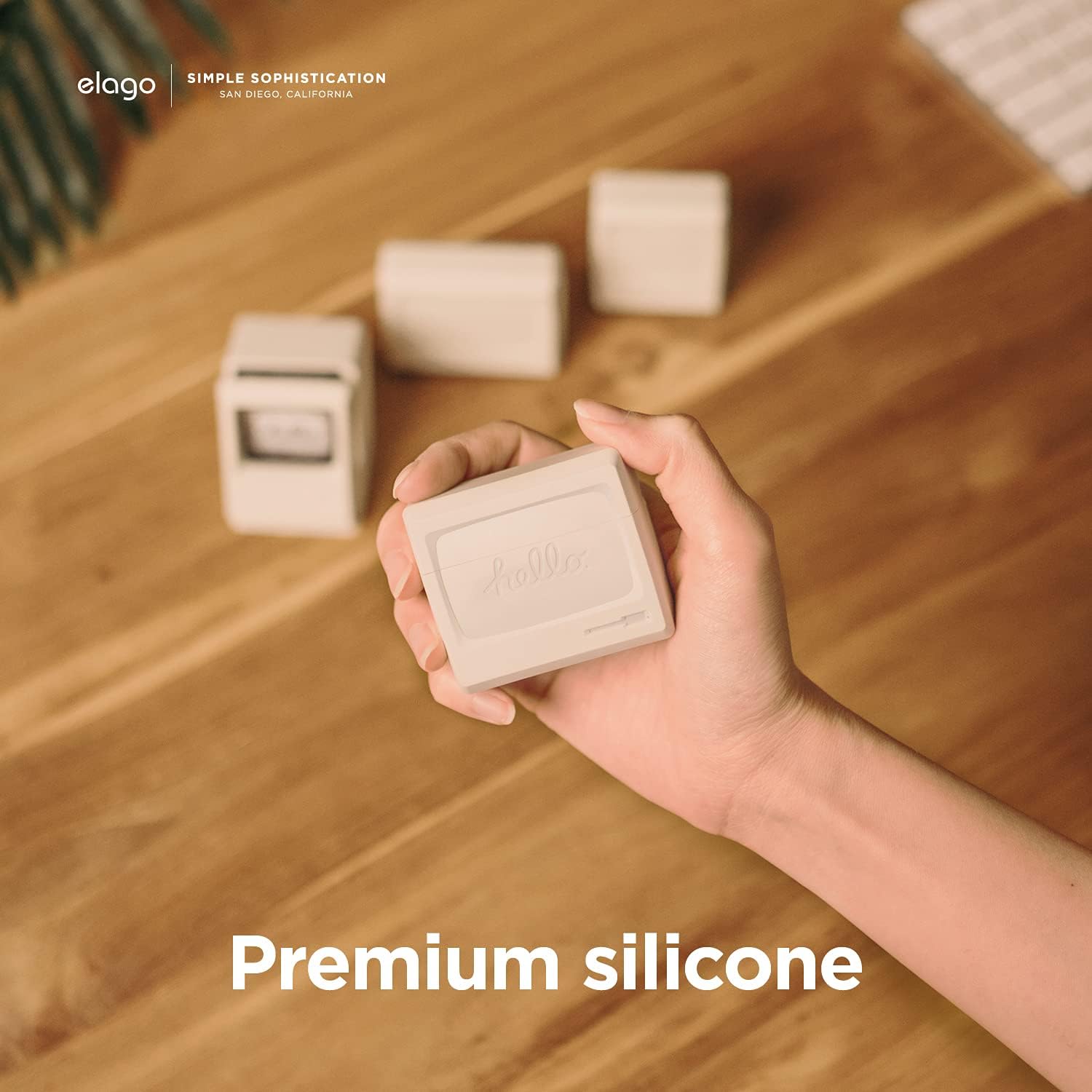 Thumbnail 4 de elago AW3 Étui compatible AirPods 3 – coque silicone avec témoin LED visible et charge sans fil