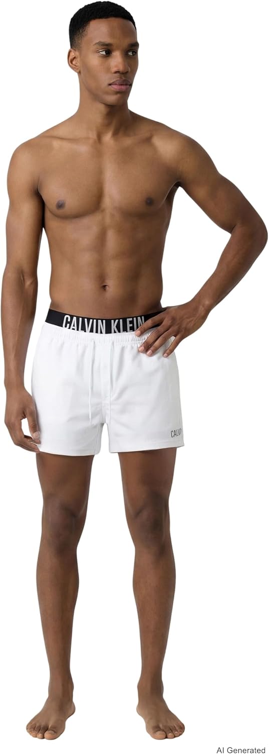 Detalle de Calvin Klein Men's 5" Boxer Intense Power Swim Bottoms (Pack of 1)