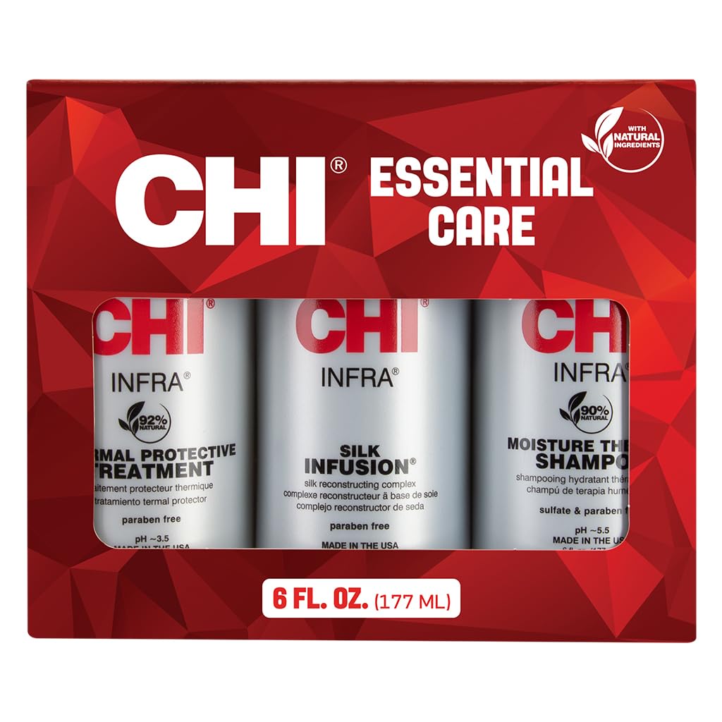 Thumbnail 1 de CHI Infra Thermal Care Kit: Moisturizing & Restoring Shampoo, Color Protectant & Serum (6 Oz, 3‑Product Set)