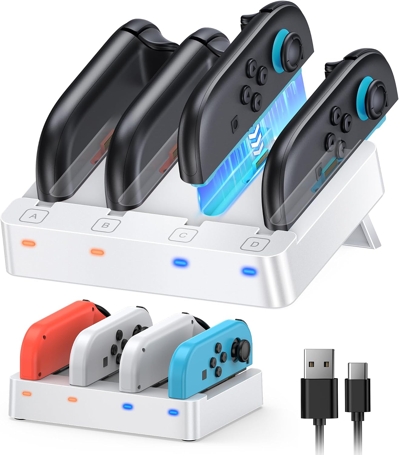 Detalle de Controller Charging Dock for Switch 2