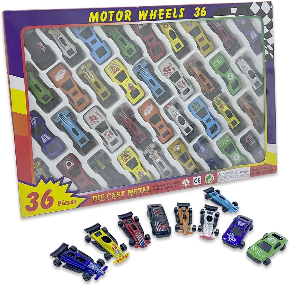 Detalle de Ram 36 Piece Die Cast Metal Toy Cars