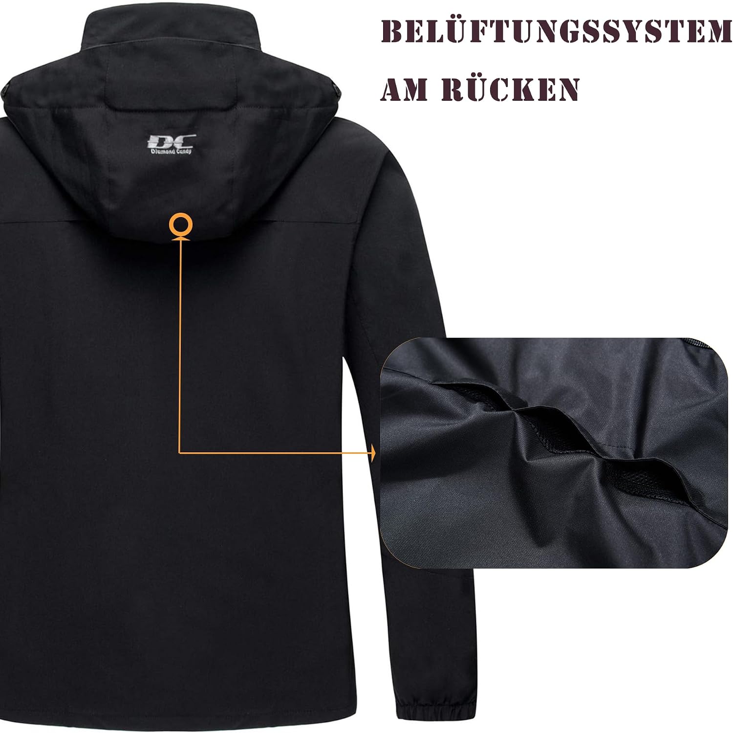 Thumbnail 3 de DCmount Übergangsjacke Herren Softshelljacke 5000 mm