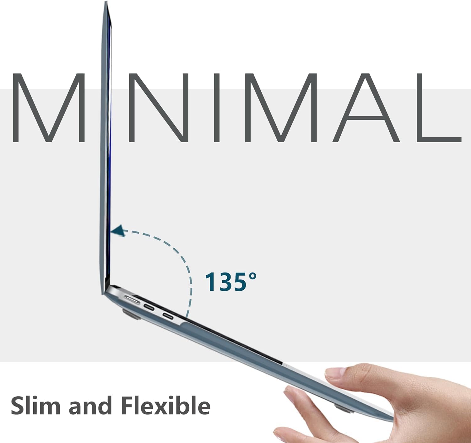 Detalle de MacBook Air 13,6 NPUOLS Hülle Schutzcase