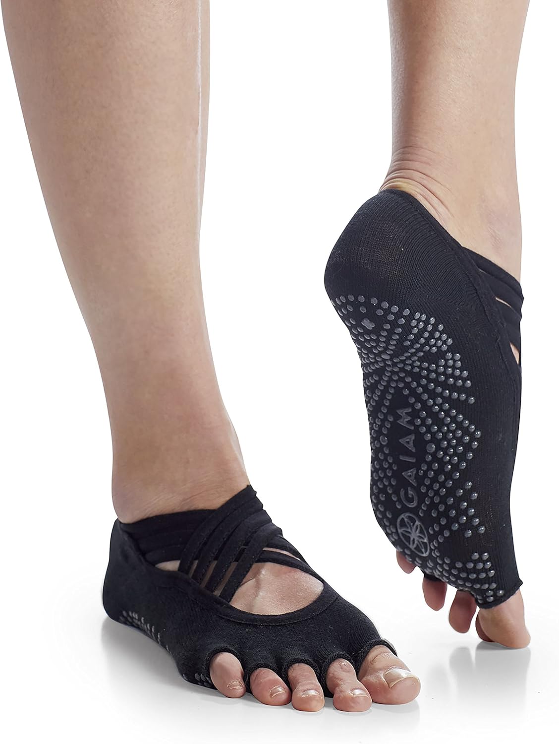 Detalle 2 de Gaiam Grippy Studio Yoga Socks — Extra Grip
