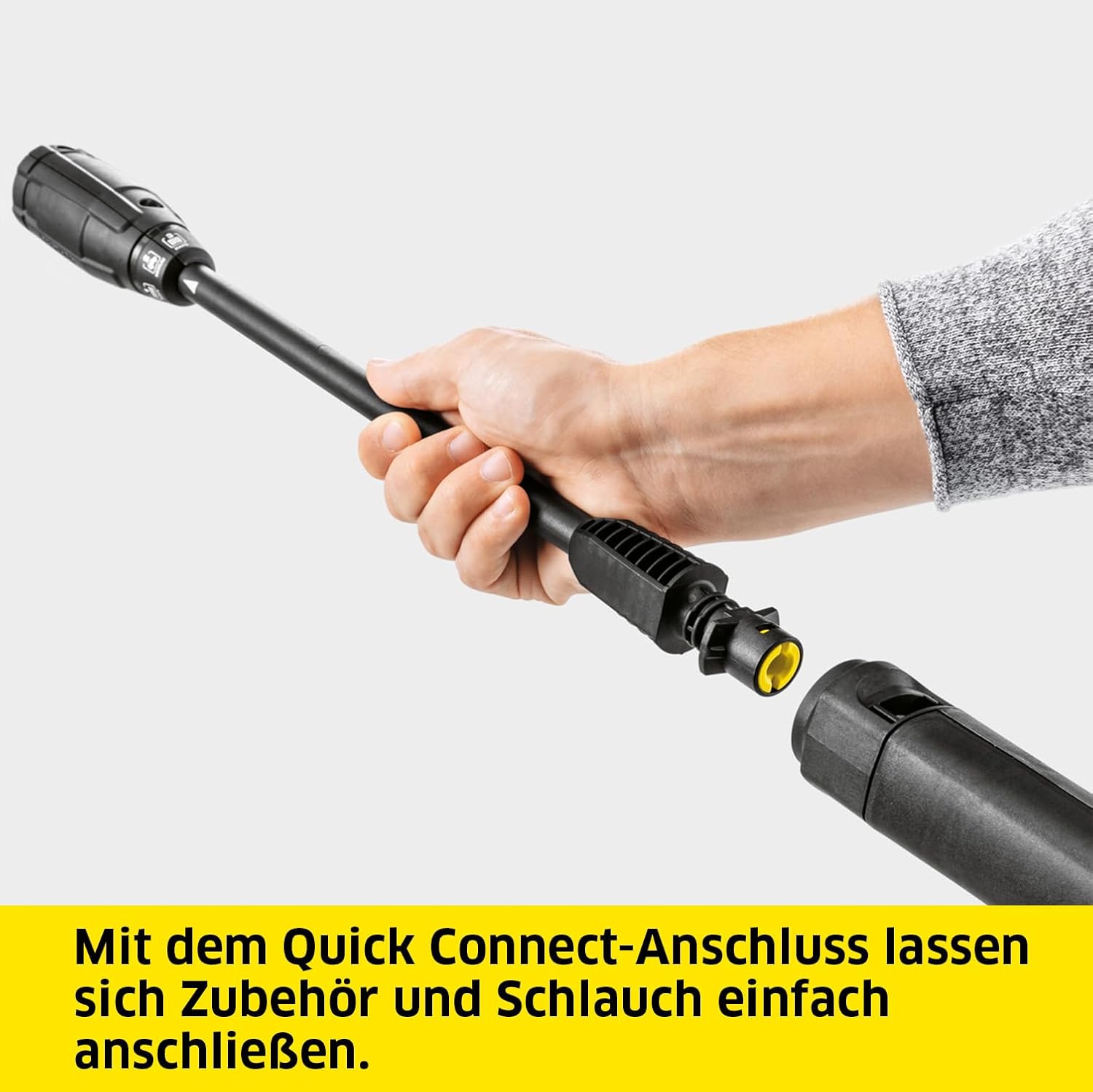 Detalle de Kärcher Hochdruckreiniger K 2 Power Control mit App-Unterstützung – Gelb/Schwarz