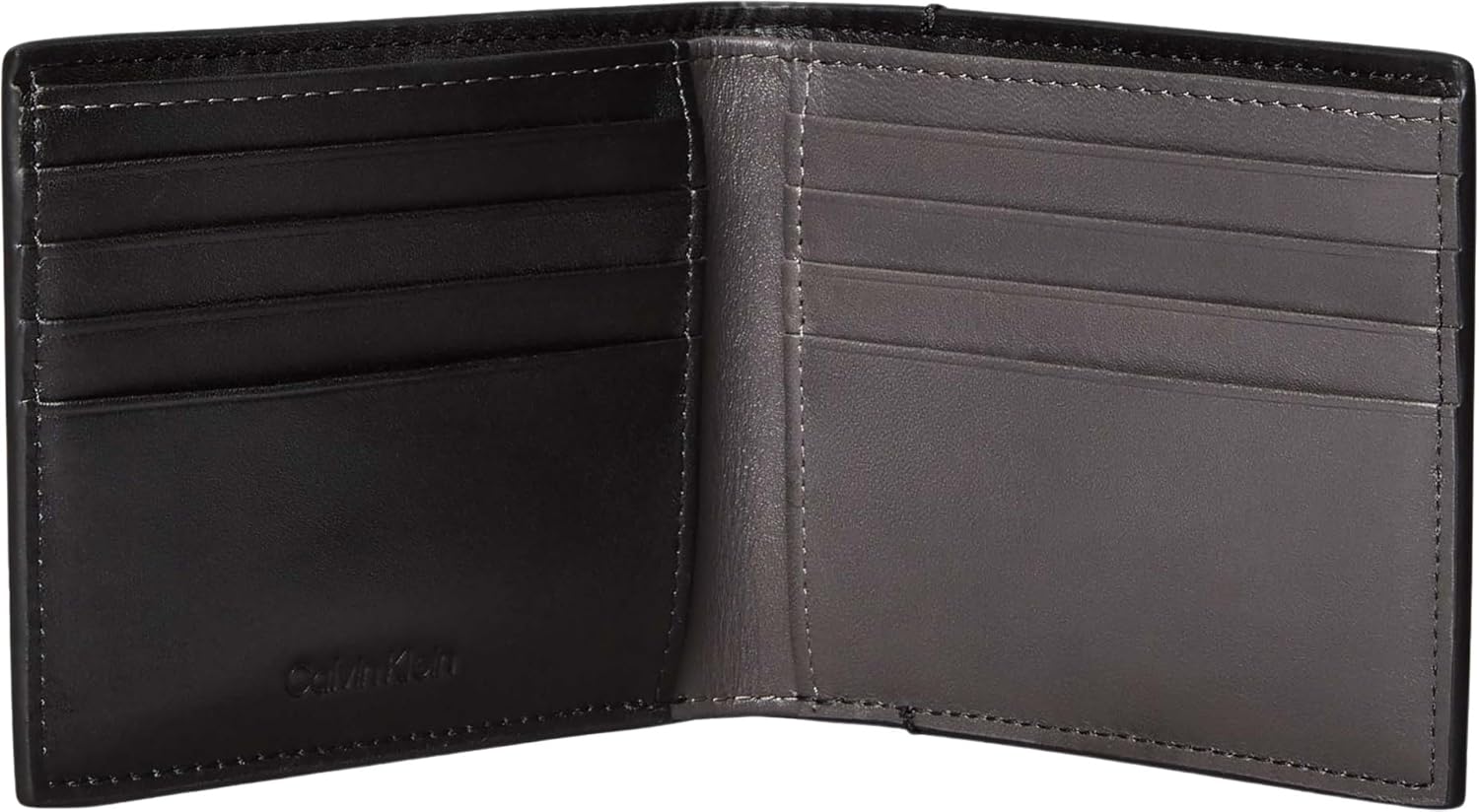 Detalle de Calvin Klein Bold Billfold Lv04d1155g – Portafoglio da uomo nero