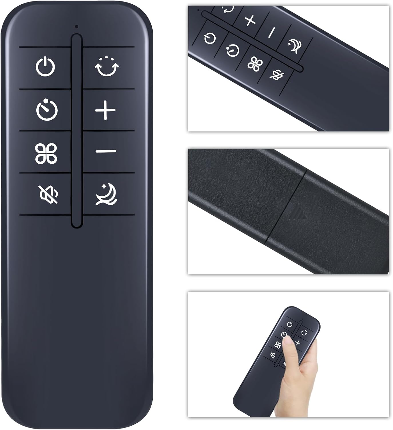 Thumbnail 3 de TCNOUMT Replacement Remote Control for LEVOIT 36 inch Tower Fan & Air Purifier (LTF-F361/LTF-F362) White