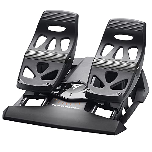 Detalle de Thrustmaster TFRP T.Flight Rudder Pedals para PC y PS5 (con S.M.A.R.T y freno diferencial)