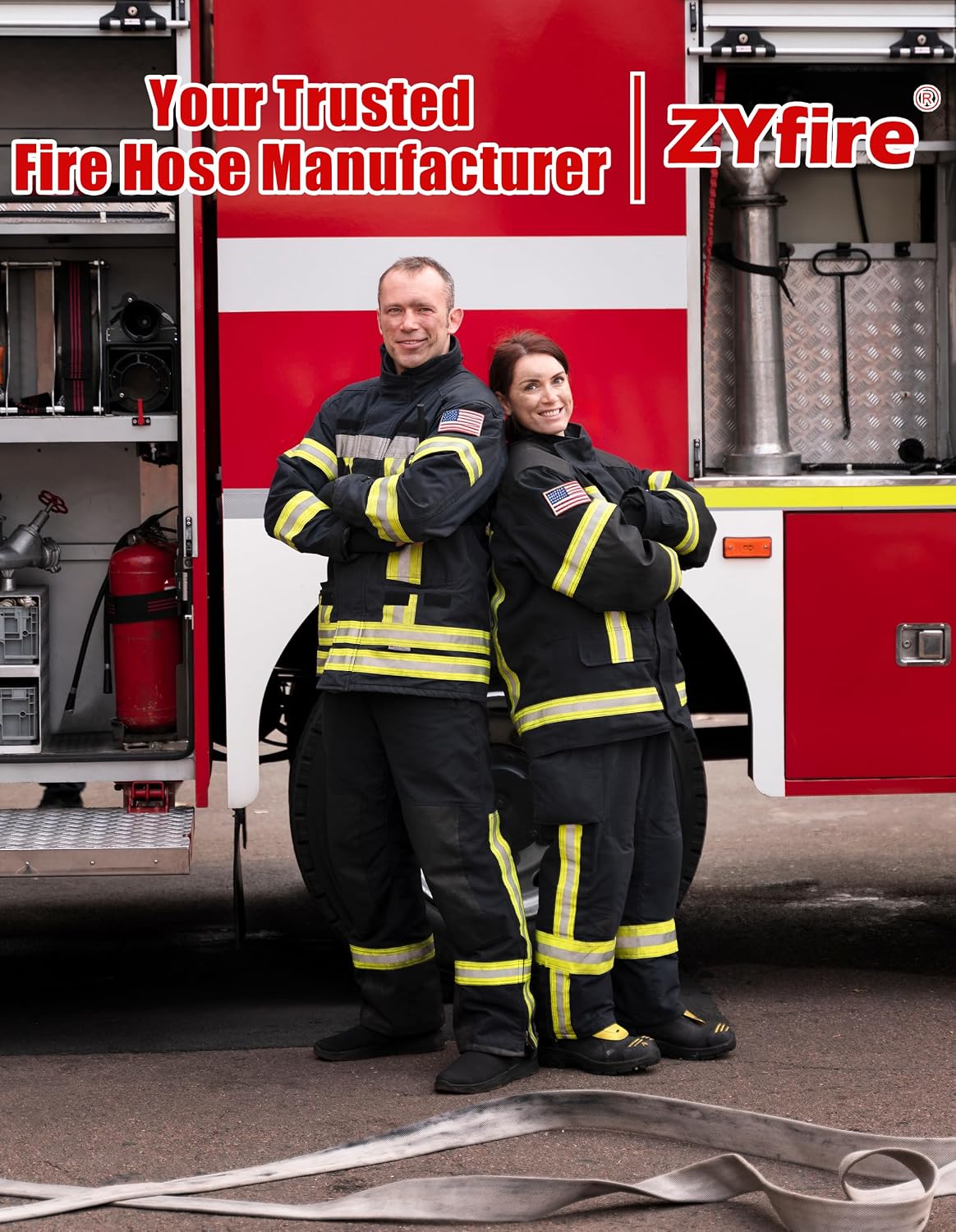 Thumbnail 6 de ZYfire Fire Hose 1-1/2 in ID