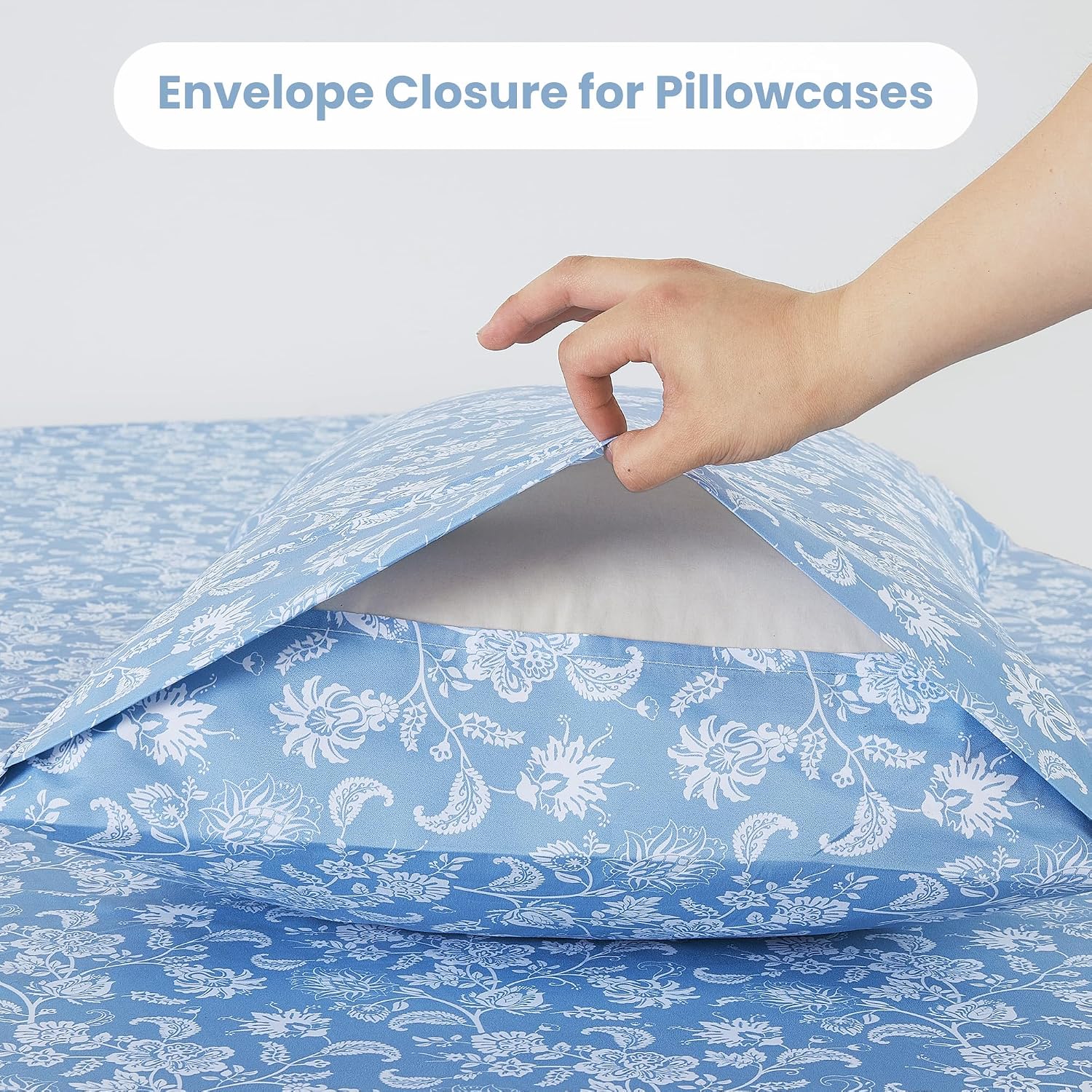 Detalle 1 de Mooreeke Queen Sheet Set, Microfiber
