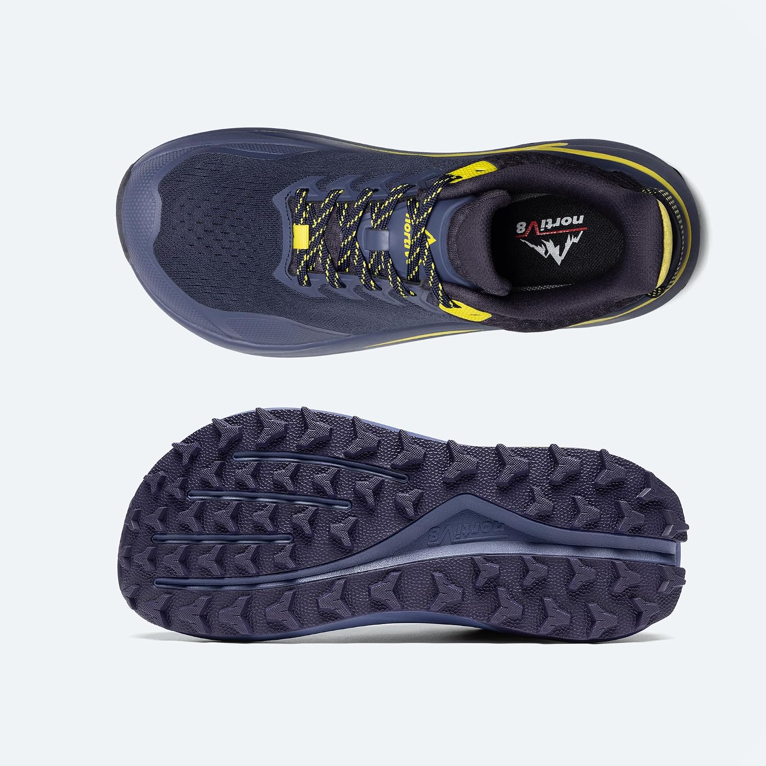 Detalle 2 de NORTIV 8 Men's Wide Toe Box Trail Running Shoes