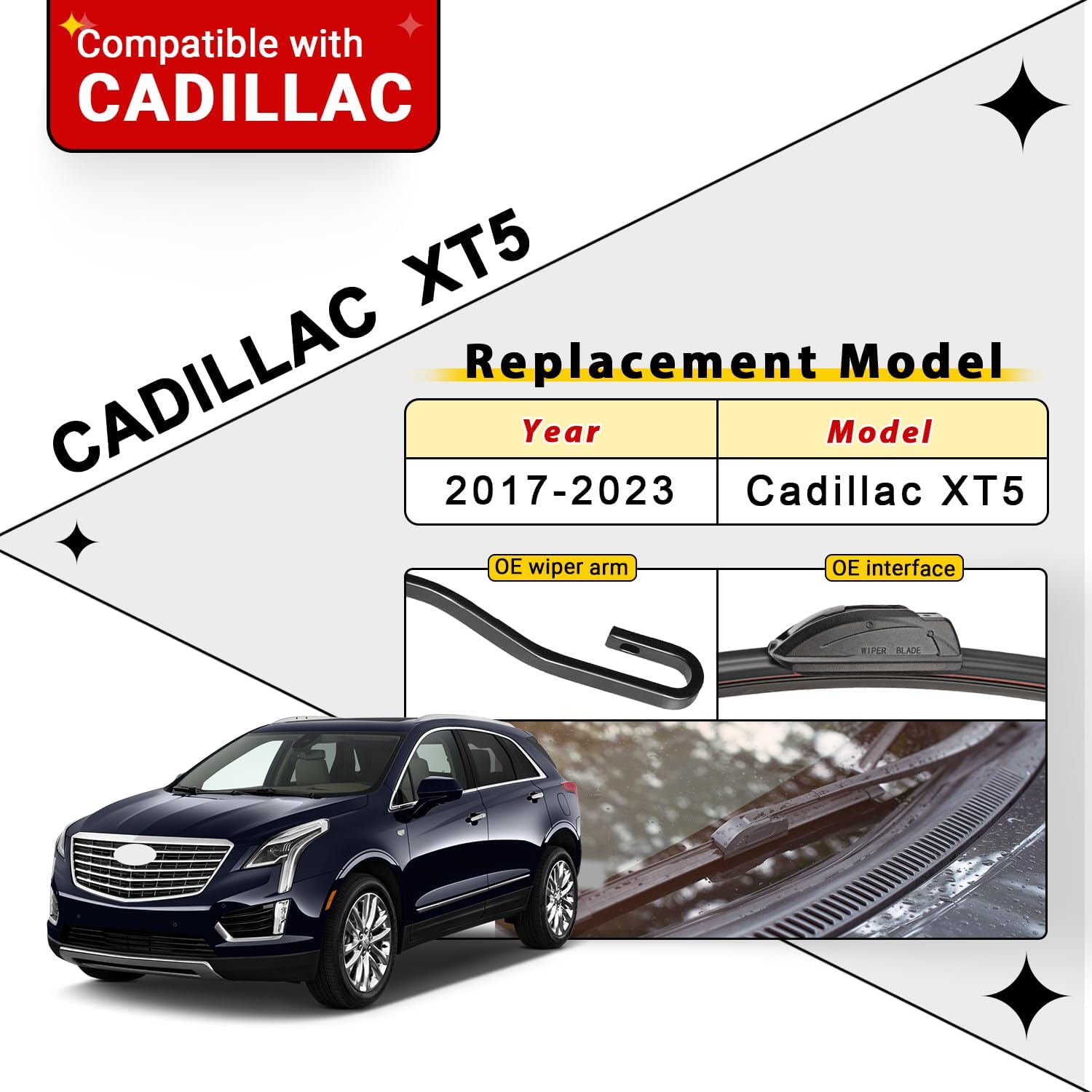 Thumbnail 1 de RAINTOK Windshield Wiper Blades Set 24