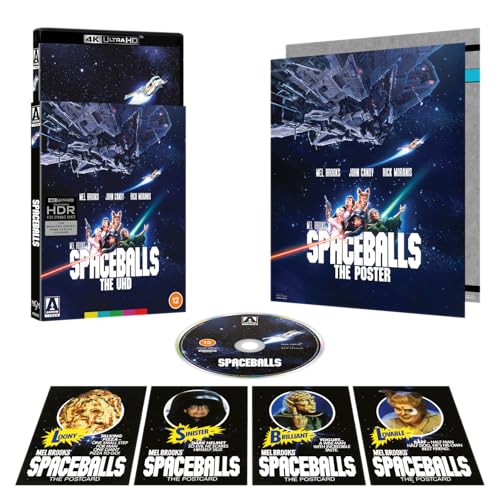 Detalle de Arrow Video Spaceballs Limited Edition 4K UHD Blu-ray, Region Free