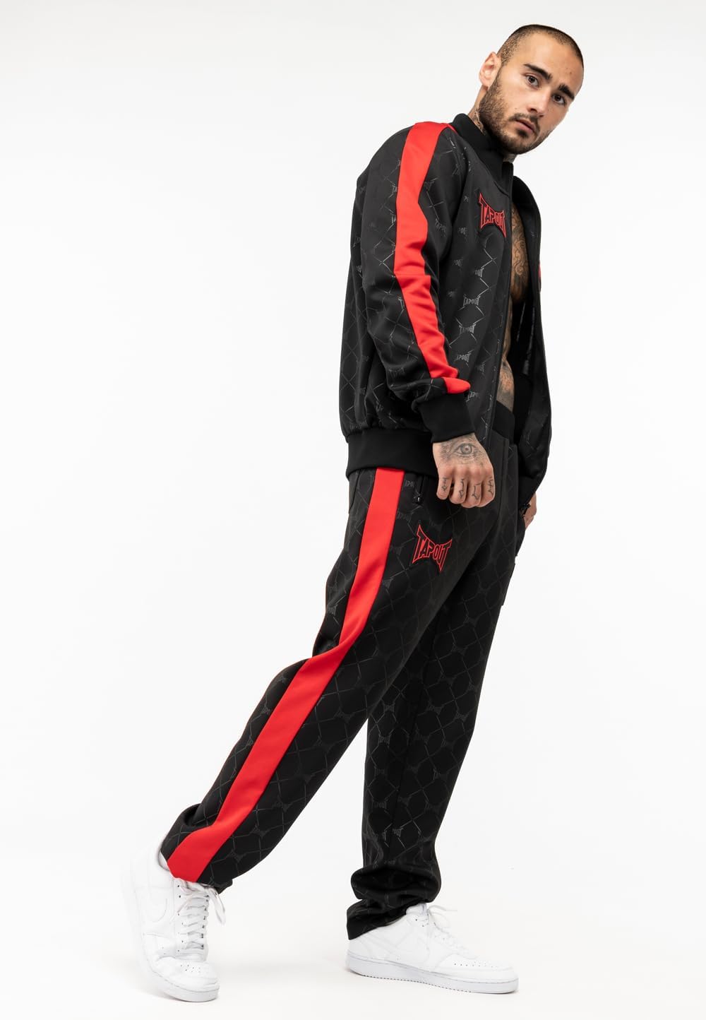 Detalle de TapouT PUNKASS TRACK – męski dres treningowy o normalnym kroju